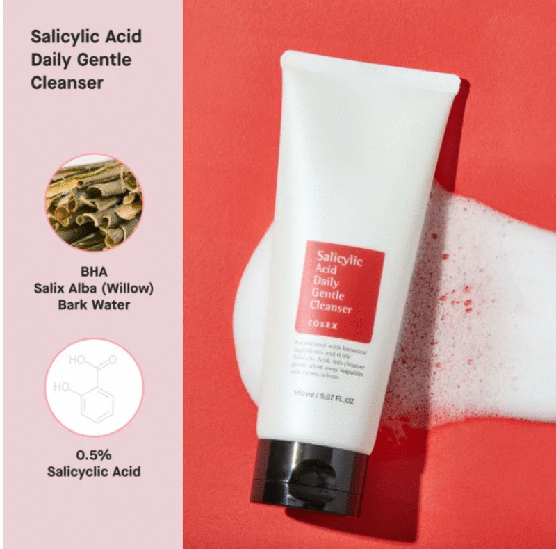 Cosrx Salicylic Acid Daily Gentle Cleanser - Image 4