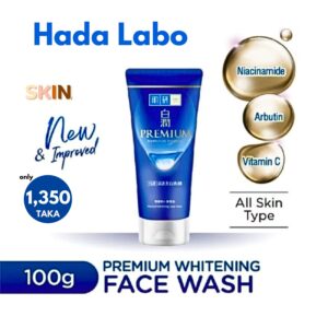 Hada Labo Premium Whitening Facewash - 100ml